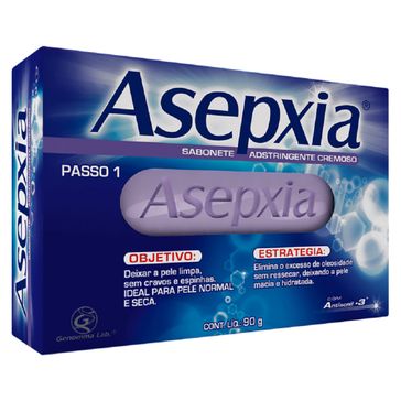 Sabonete Adstringente Cremoso Asepxia 90g