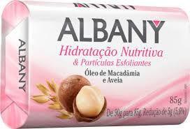 Sabonete Albany Hidratacao Nutritiva & Patriculas Esfoliantes 85g