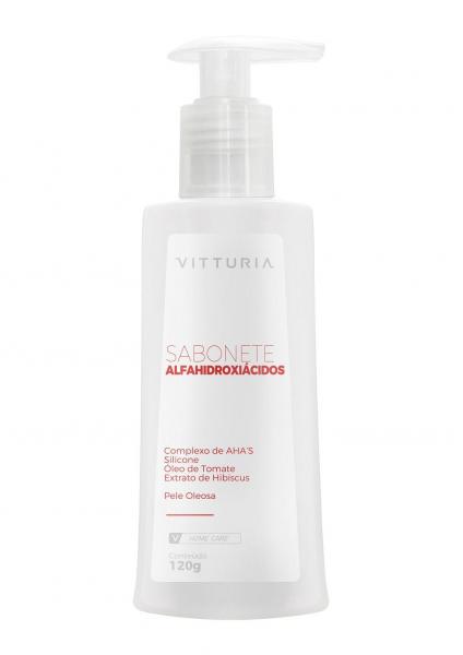 Sabonete Alfa Hidroxiácidos Peeling Higienizante Dia a Dia - Vitturia