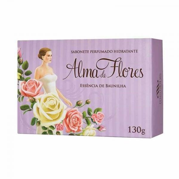 Sabonete Alma de Flores Essencia de Baunilha 130g - Alma Flores