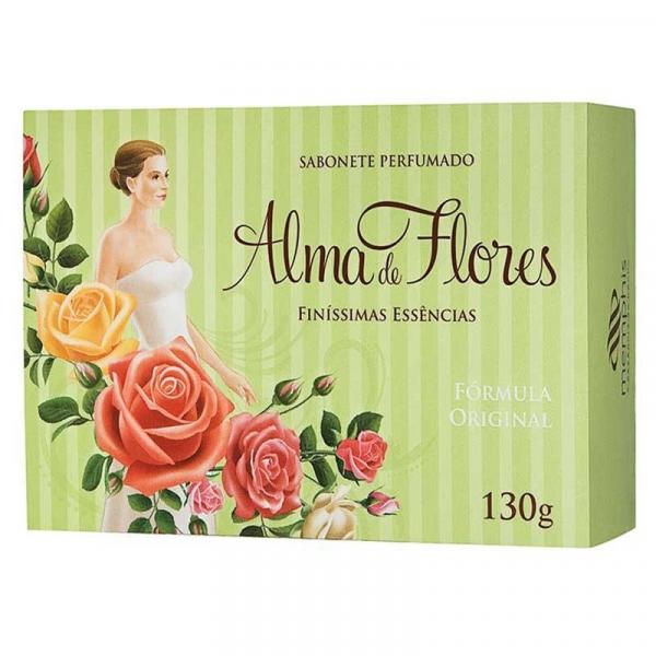 Sabonete Alma de Flores Finíssimas Essências 130g - Alma Flores