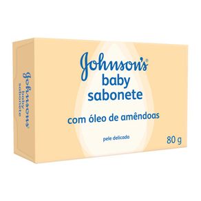Sabonete Amêndoas Johnsons Baby 80g