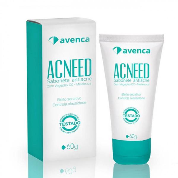 Sabonete Anti Acne Acneed Avenca Cosméticos 60g
