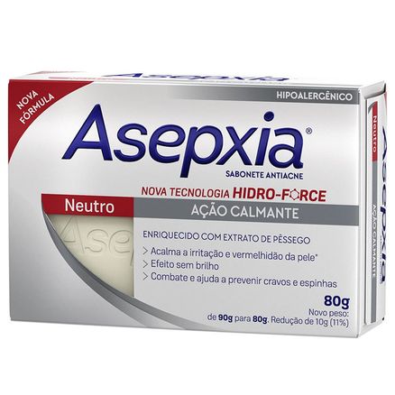 Sabonete Anti-Acne Asepxia Neutro 80g
