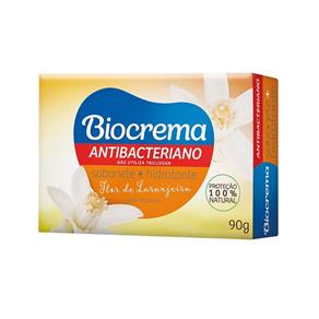 Sabonete Antibacteriano Biocrema Flor de Laranjeira 90g