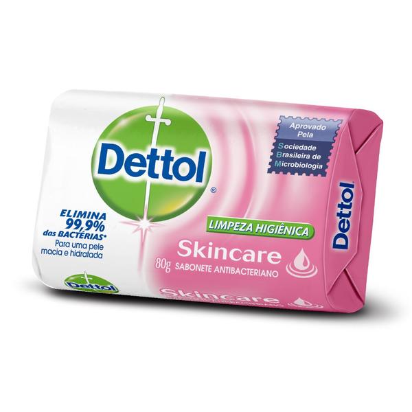 Sabonete Antibacteriano Dettol Skincare 80g