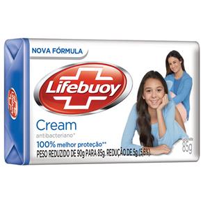 Sabonete Antibacteriano em Barra Lifebuoy Cream – 85g