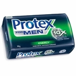 Sabonete Antibacteriano Protex For Men Energy barra, 90g