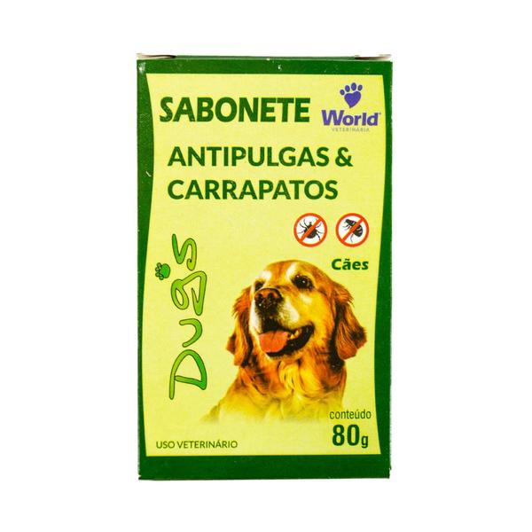 Sabonete Antipulgas Carrapatos Dugs