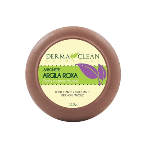 Sabonete Argila Roxa 110g - Derma Clean