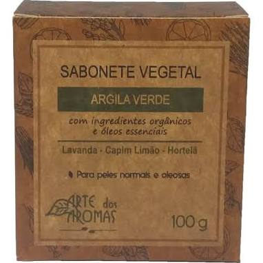 Sabonete Argila Verde 100g Arte dos Aromas