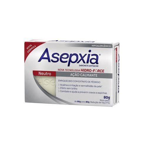 Sabonete Asepxia 85g Ação Calmante