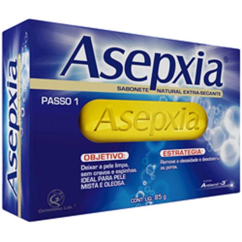 Sabonete Asepxia Extra-Secante Natural