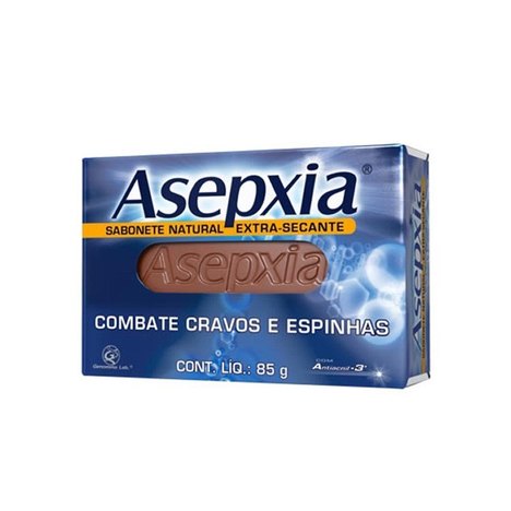 Sabonete Asepxia Natural Extra Secante 85G