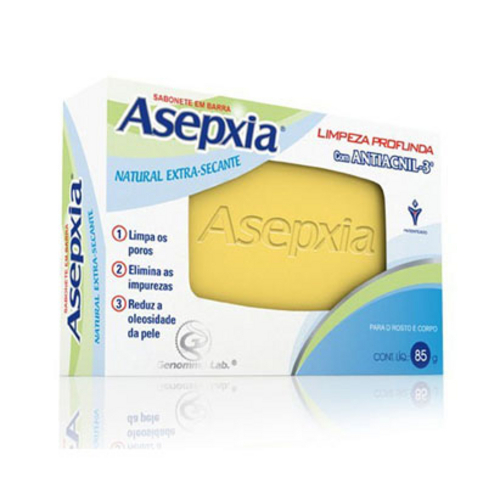 Sabonete Asepxia Natural Extra-Secante 85g