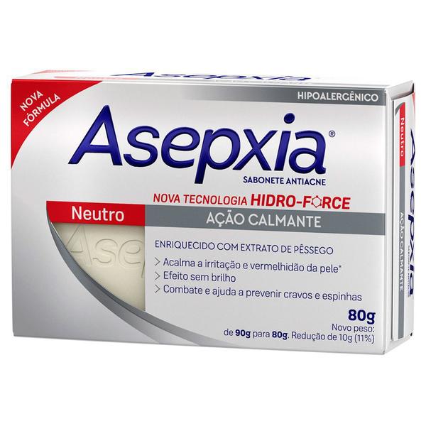 Sabonete Asepxia Neutro Ação Calmante 80g