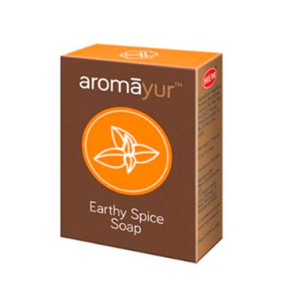 Sabonete Ayurvédico Earthy Spice Hem 75g - Aromayur