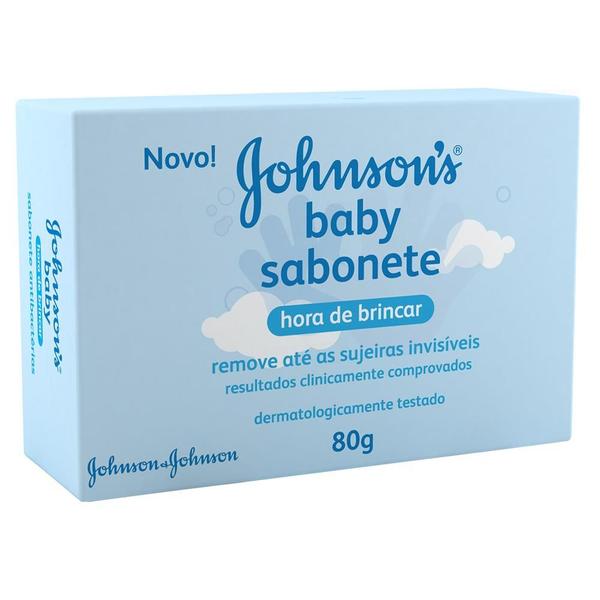 Sabonete Barra Hora de Brincar Johnsons Baby 80g