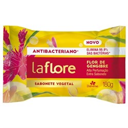 Sabonete Barra Vegetal Antibac La Flore Gengibre 180g - Davene