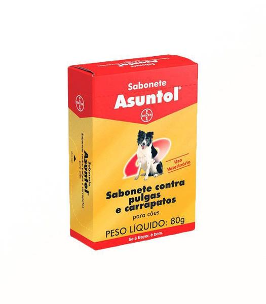 Sabonete Bayer Ectoparasiticida Asuntol - 80 G