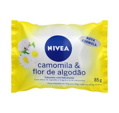 Sabonete Camomila e Flor de Algodão 85g - Nivea