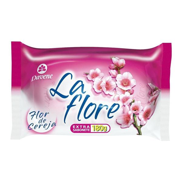 Sabonete Cereja 180g - 6 Unidades - La Flore - Efacil