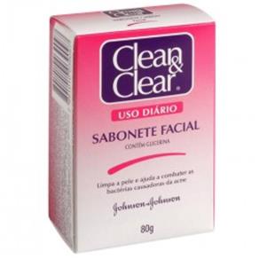 Sabonete Clean & Clear Facial 80g