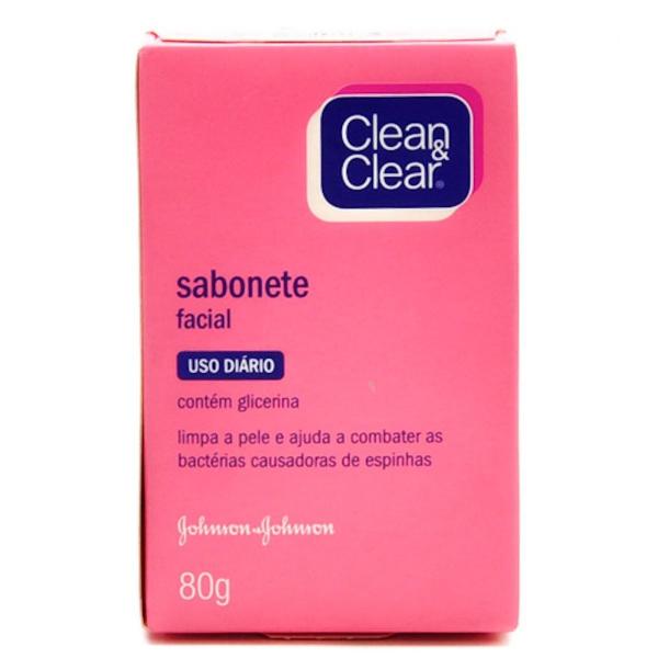 Sabonete Clean Clear Facial 80gr - Johnson Johnson