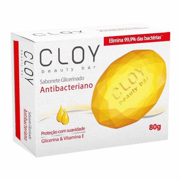 Sabonete Cloy Beauty Antibacteriano 80g - Farnese