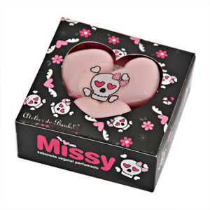 Sabonete Coração Missy 90g (na Caixa) - Missy By Atelier do Banho