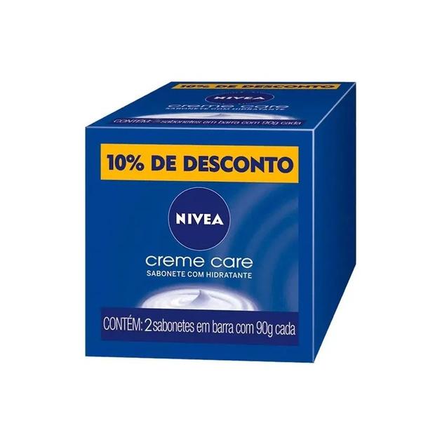 Sabonete Creme Care Box Leve 2 com 10% de Desconto Nivea 90gr