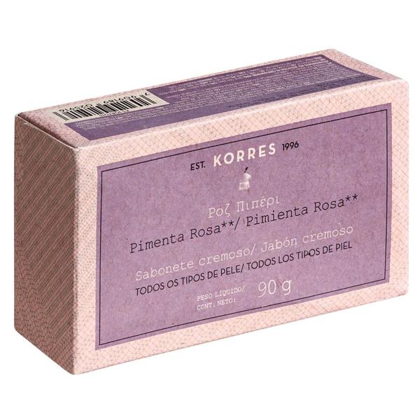 Sabonete Cremoso Korres - Pimenta Rosa