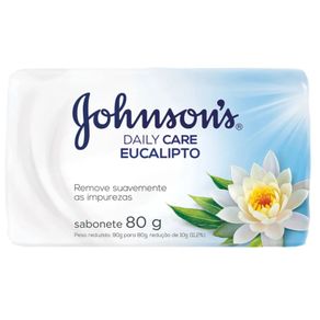 Sabonete Daily Care Eucalipto Jonhsons 80g