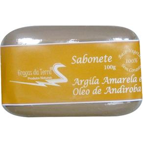 Sabonete de Argila Amarela e Óleo de Andiroba