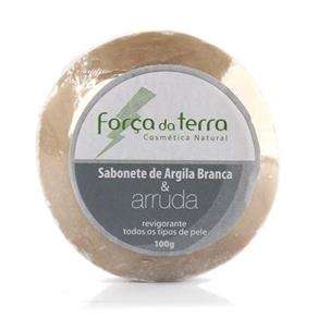 Sabonete de Argila e Arruda, 100g - Força da Terra