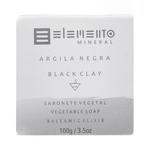 Sabonete de Argila Negra Natural 100g – Elemento Mineral
