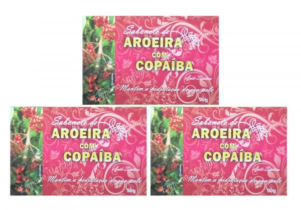 Sabonete de Aroeira e Copaiba - Bionatura