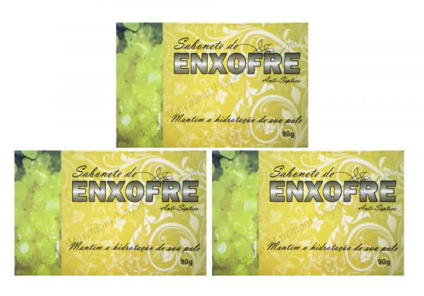 Sabonete de Enxofre 3 Unidades - Bionature