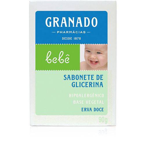 Sabonete de Glicerina Bebê Erva Doce - Granado - 90g