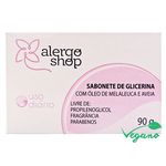 Sabonete de Glicerina com Melaleuca e Aveia 90g Alergoshop