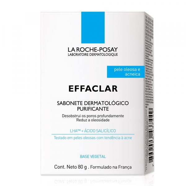 Sabonete de Limpeza Facial La Roche-Posay Effaclar Purificante 80g - La Roche Posay