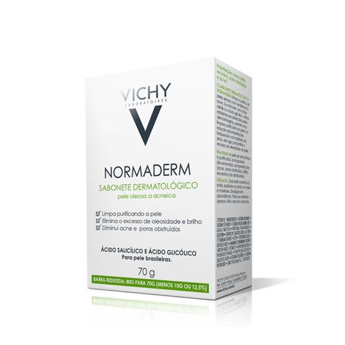Sabonete de Limpeza Facial Vichy Normaderm 70g