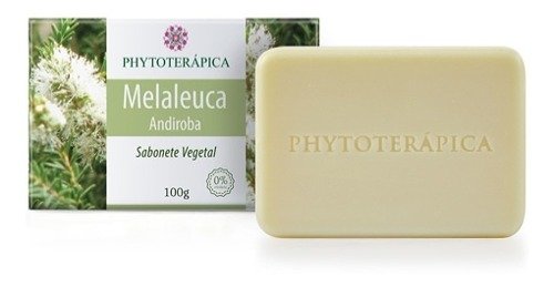 Sabonete de Melaleuca & Andiroba - 100Gr Phytoterápica (Melaleuca e Andiroba)
