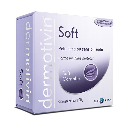 Sabonete Dermotivin Soft 90G
