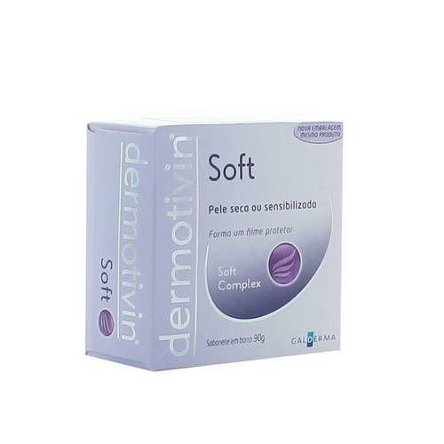 Sabonete Dermotivin Soft com 90 Gramas - Galderma