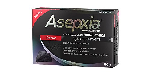 Sabonete Detox 80g, Asepxia