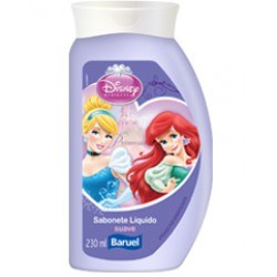Sabonete Disney Princesas Líquido Suave Infantil 230ml