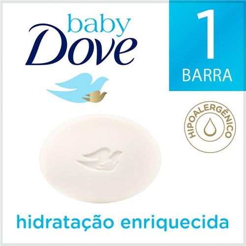 Sabonete Dove Baby Hidratação Enriquecida com 75g