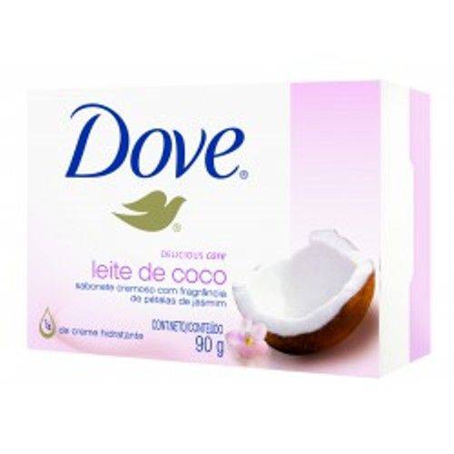 Sabonete Dove Delicious Care Leite de Côco 90g
