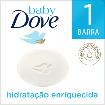 Sabonete em Barra Baby Dove Hidratação Enriquecida 75 GR